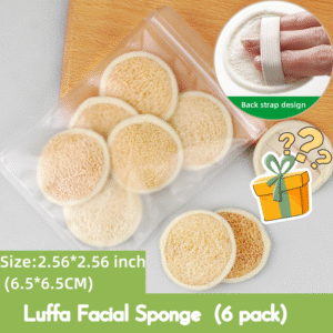 Loofah Facial Sponge (6 pack)