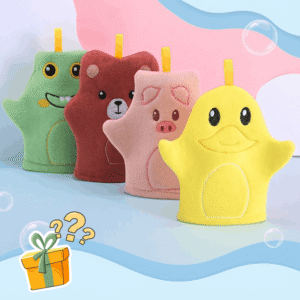 children exfoliating mitt